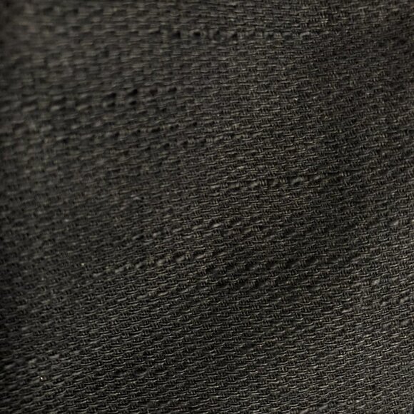 Banana REPUBLIC FACTORY Linen/Cotton Black Woven‎ Blazer Sz 8 - Picture 9 of 11
